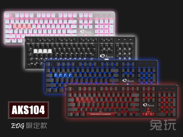 aks104鏈烘閿洏,akko鏈烘閿洏edg