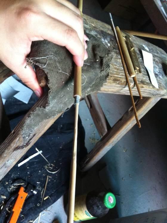 如何用竹子制作钓鱼竿,用竹子自制钓鱼竿方法