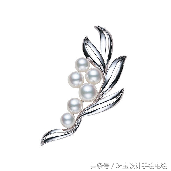 完美珍珠,精致珍珠胸针图片大全欣赏