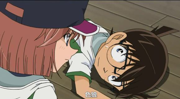 柯南灰原哀超帅瞬间,名侦探柯南灰原哀腹黑