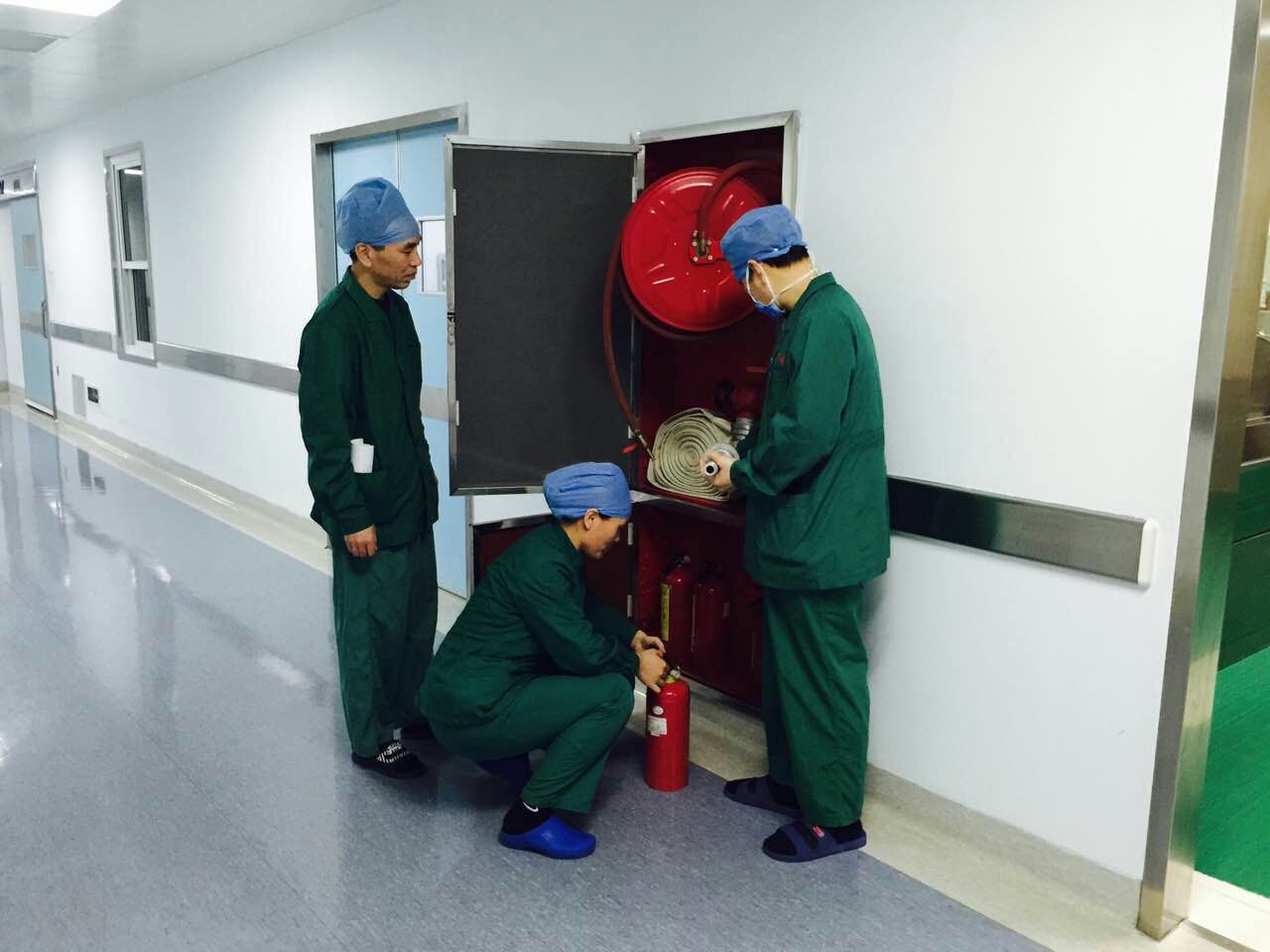 解放军306医院除夕之夜倒计时与正计时