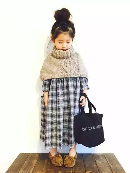 日本萌娃童装走秀,日系小童装潮流搭配