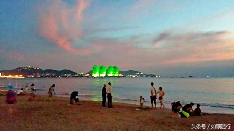 三亚地标美丽凤凰岛,三亚的凤凰岛与海花岛