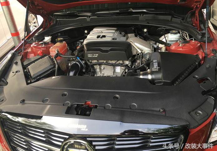 凯迪拉克atsl改装后扰流板,凯迪拉克atsl音响改装案例