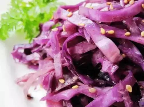 凉拌紫甘蓝菜的做法大全,紫甘蓝馒头不变色做法教程