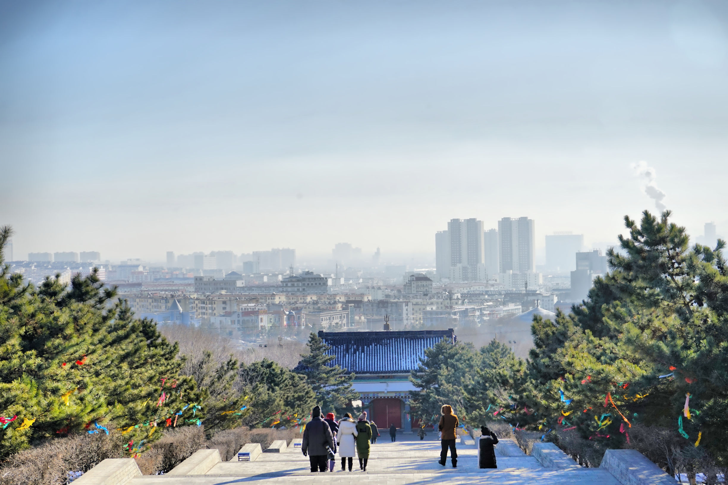 穿越内蒙古大草原雪景,来内蒙古大草原看雪