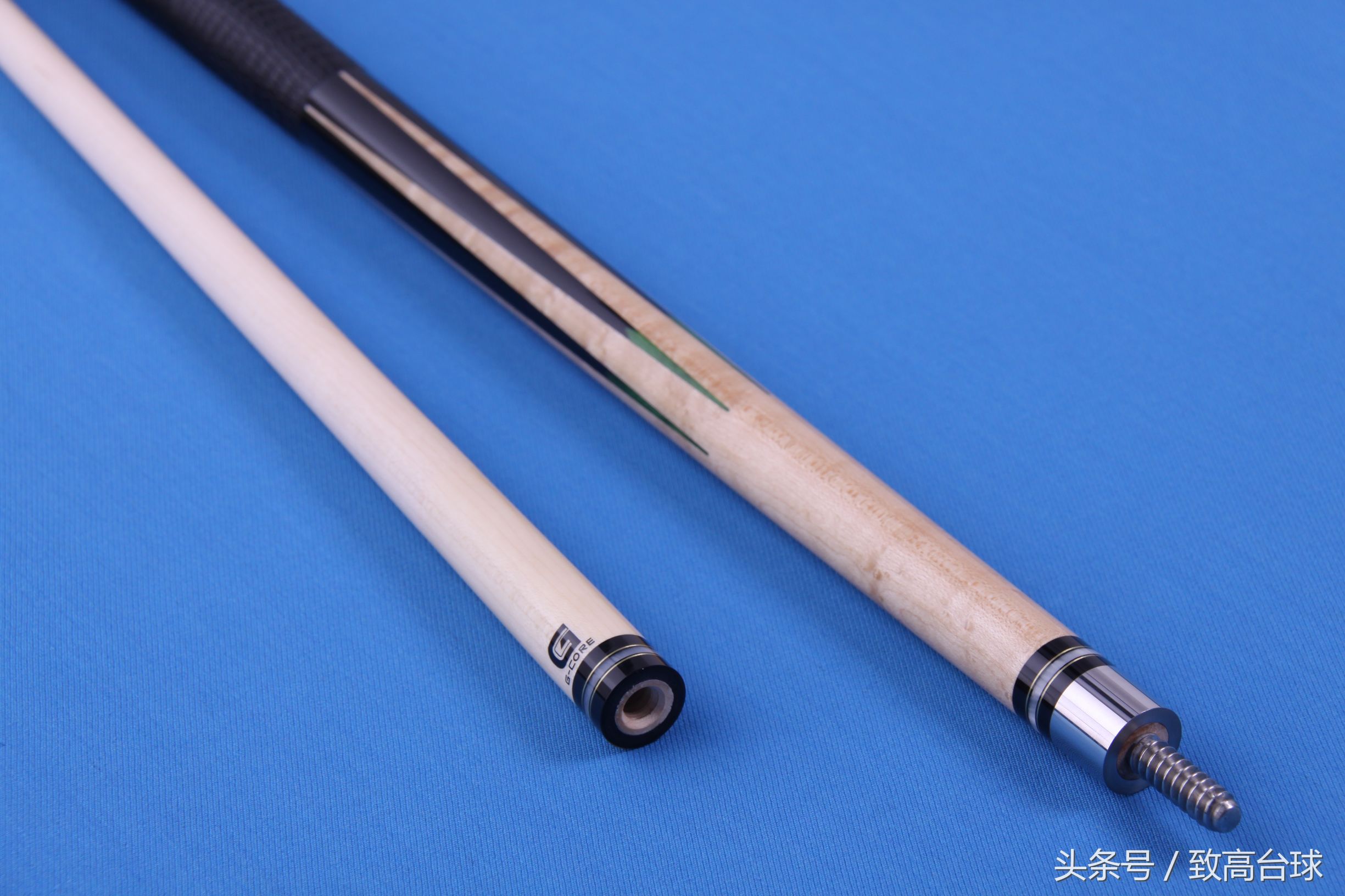 花朵型台球杆,美式微雕台球杆