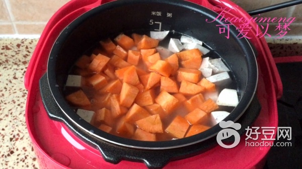 美的电压力锅糙米饭,美的mini饭煲