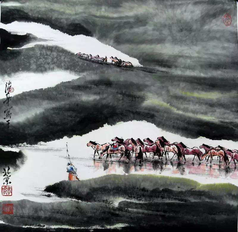 姚治华山水画,姚治华的国画欣赏