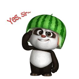 萌版熊猫表情包,熊猫表情包合集100张