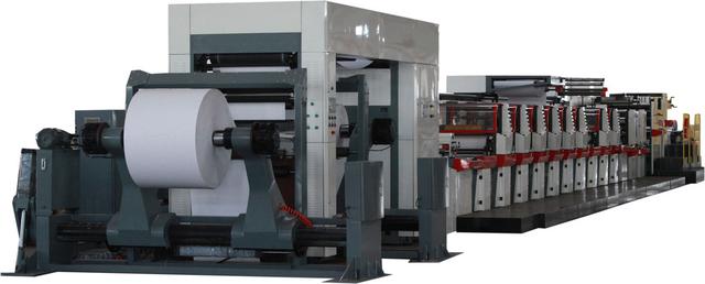 卷筒印刷机印刷成本,卷筒印刷机自动套筒