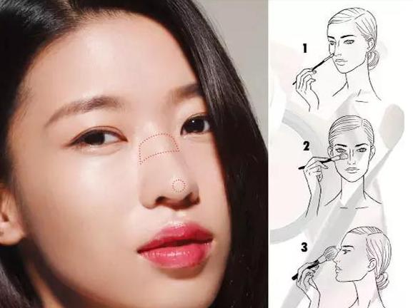 又大又塌的鼻子怎么化妆,塌鼻子怎么化妆好看又高级感