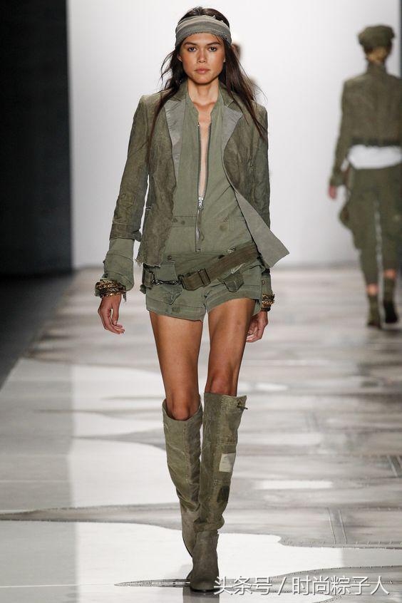 想做英姿飒爽的自己,洋气小个子时髦外套军绿色