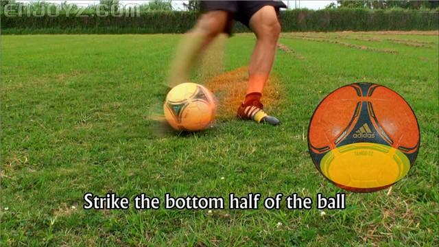 足球长传教程新手入门,长传球训练视频