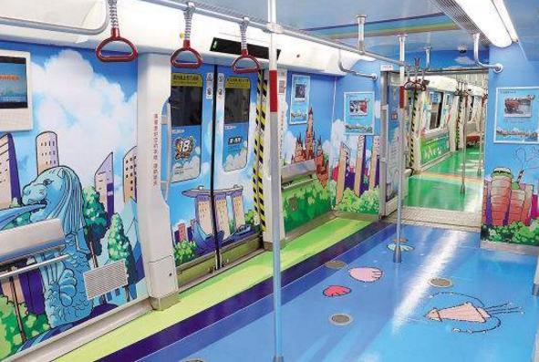 新加坡的户外广告牌夜景,新加坡大屏幕广告投放