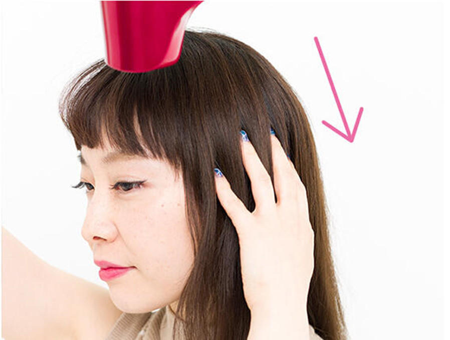 拯救扁平塌发型,拯救扁头的扎头发方法