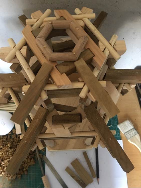 如何用榫卯制作六角凉亭,六角凉亭斜角榫卯