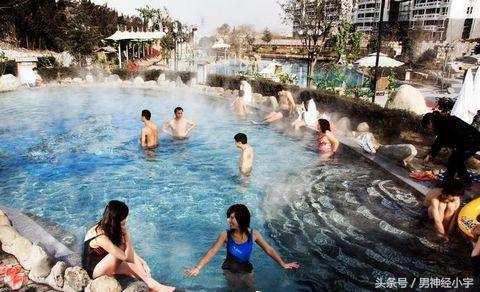 蓝田汤峪温泉自驾一日游攻略,蓝田汤峪古温泉