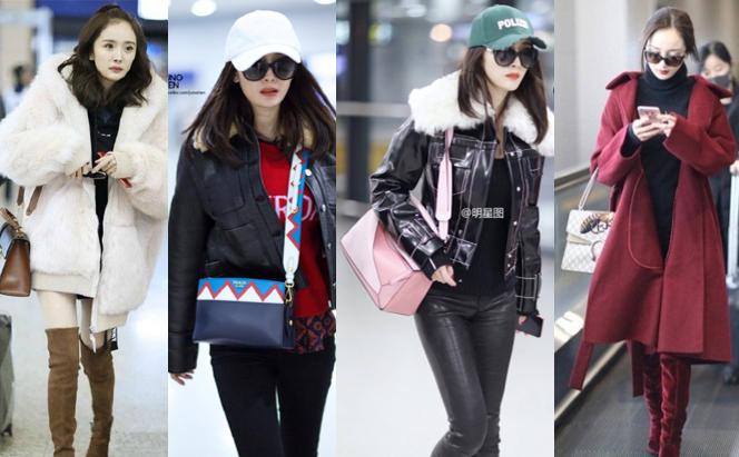 杨幂明星同款大牌包包,明星种草推荐