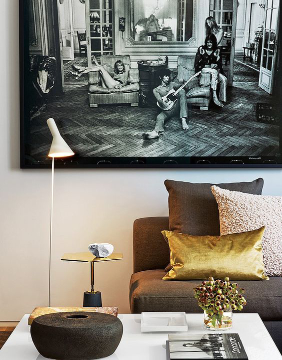 极简侘寂落地灯,极简主义照明灯具