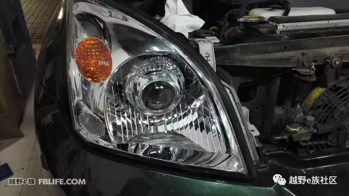 霸道120升级灯光海拉6透镜