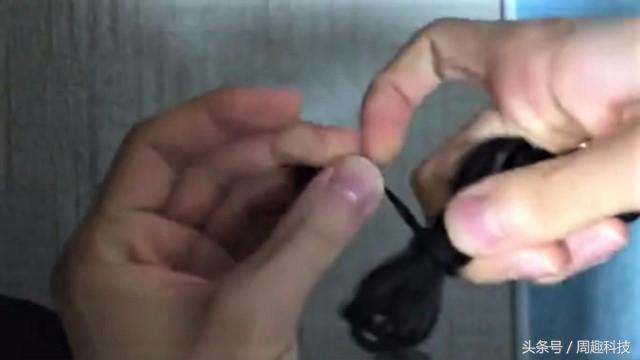 耳机线清洁小技巧,怎么样让耳机线不容易打结