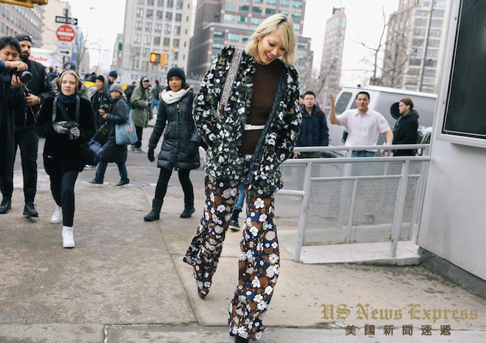 伦敦时装周美图精选,欧美时尚模特美图