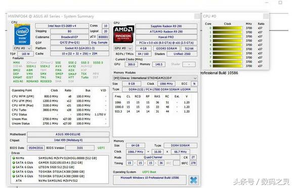 远方洋垃圾的咆哮——E5-2689V4评测