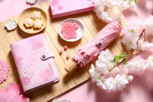 星巴克樱花杯直播间,星巴克限定樱花咖啡饮品