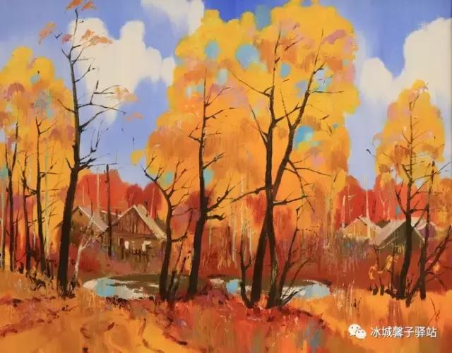 诗情画意般的伏尔加庄园,俄罗斯画家笔下绝美的温暖