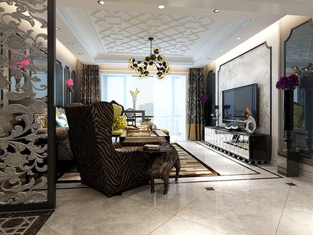 中国铁建90平米小三室装修,中国铁建精装修样板房