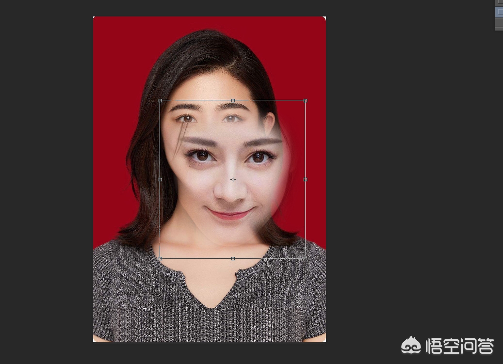 ps教程5分钟学会换脸绝招,换脸教程修图