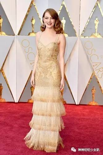 艾玛斯通提名了几次奥斯卡影后 (石头姐艾玛斯通奥斯卡红毯)