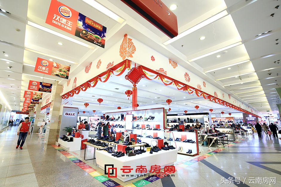 昆明世纪金源购物中心人气什么样,昆明世纪金源购物中心平面图