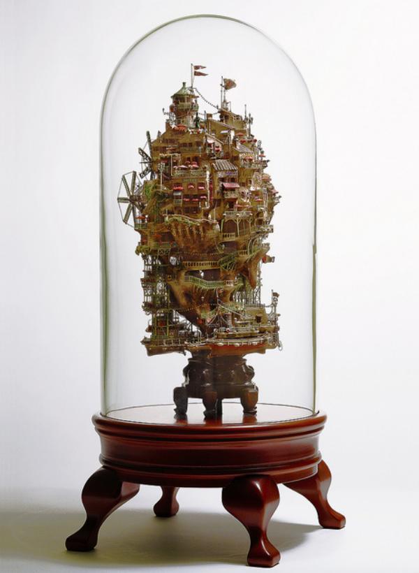 这位迷宫插画师制作的微缩景观让人想住到模型里！