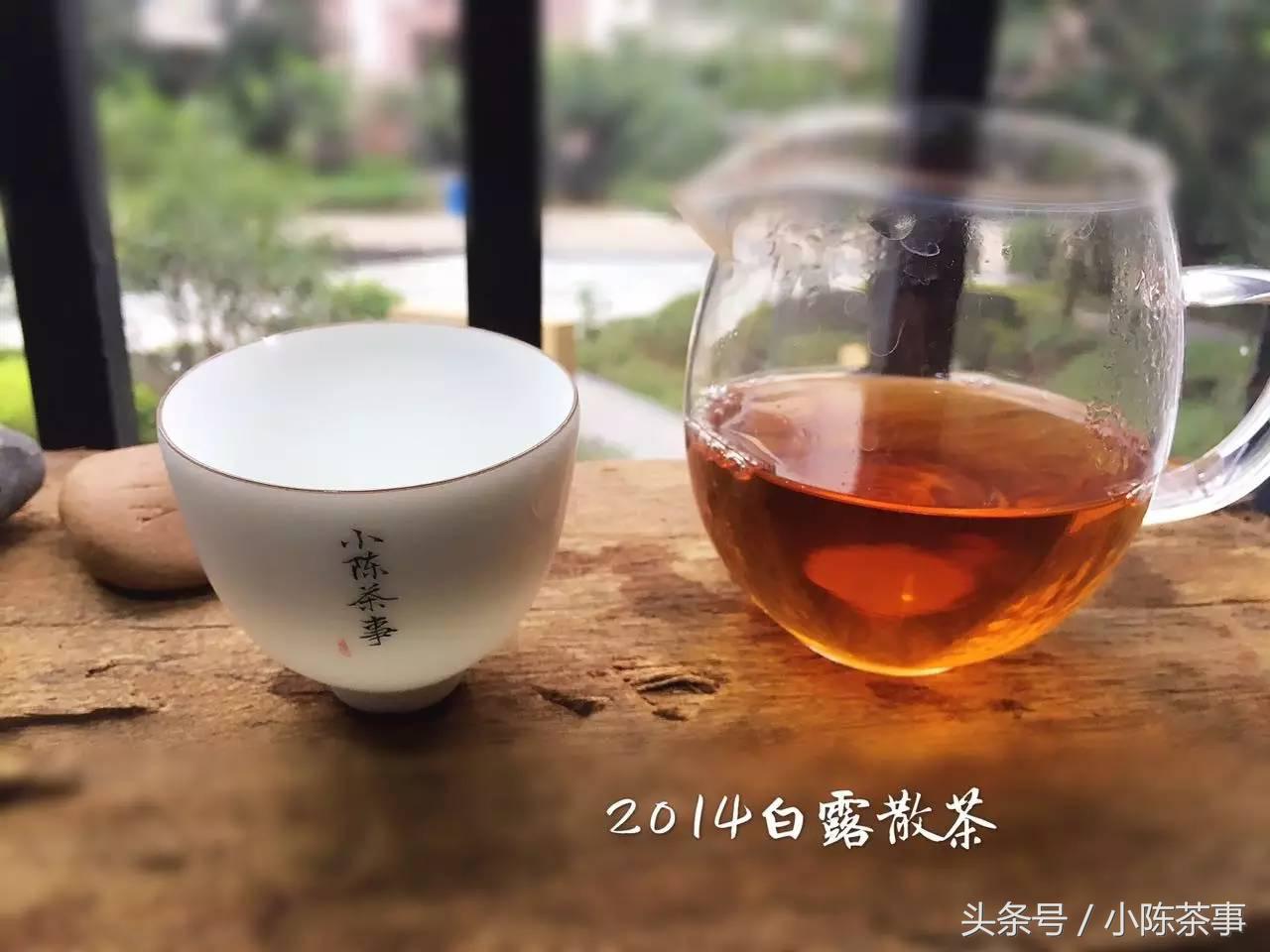15年白露茶散茶,2019年的白露茶