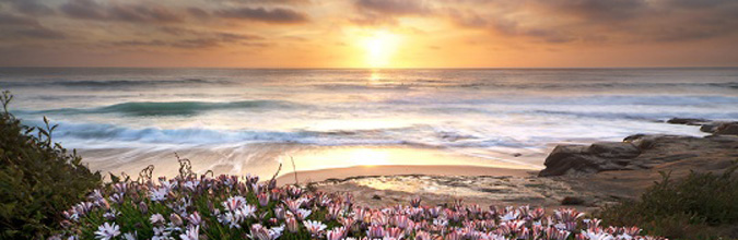 黄昏海边拍照片怎么拍出高级感,海景照拍摄技巧