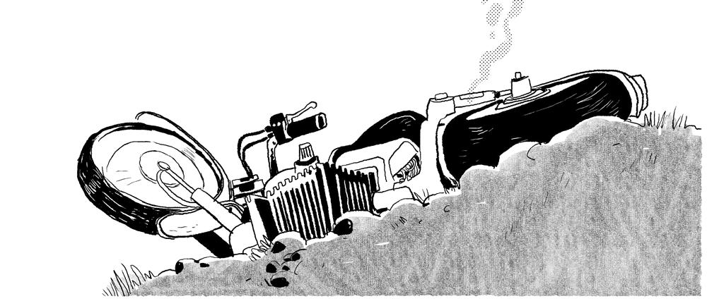 日本每撞烂一部摩托，碣石就多出三辆车