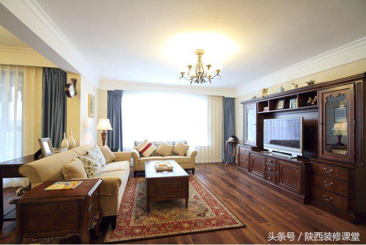 美式温馨舒适的家真漂亮,美式乡村复古装修温馨随意