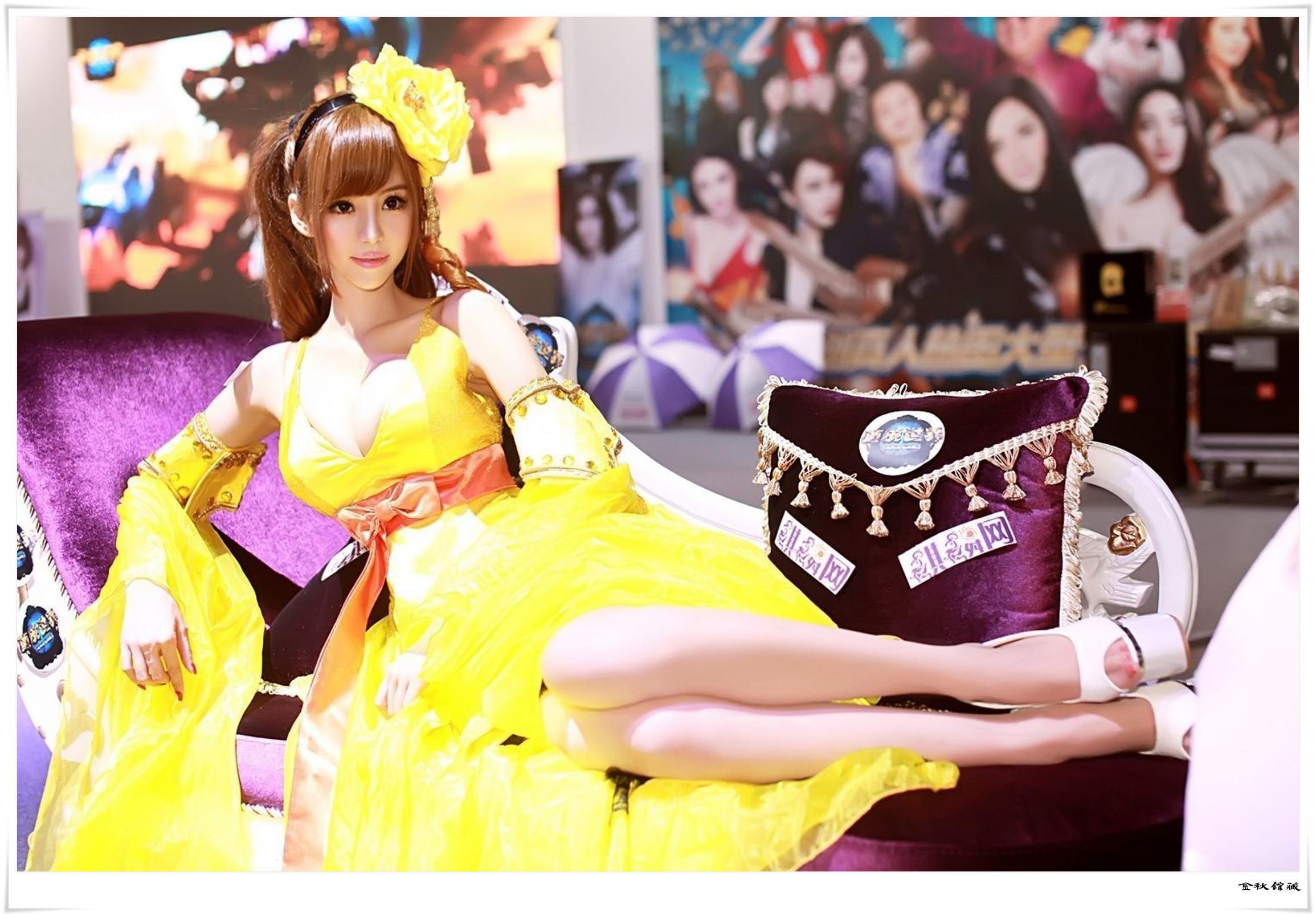 电脑游戏女玩家,和美女互动的电脑游戏