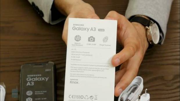 三星galaxya3手机发布,三星galaxya320174.7寸