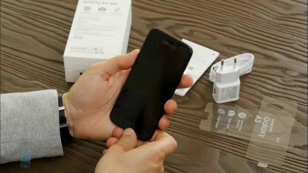 三星galaxya33开箱,三星galaxya3手机发布