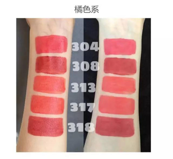 纪梵希高定香榭粉丝绒唇膏18试色,纪梵希小羊皮口红试色大全集