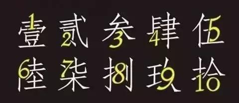 大写壹到拾怎么写最正确的方法,大写的一是怎样的