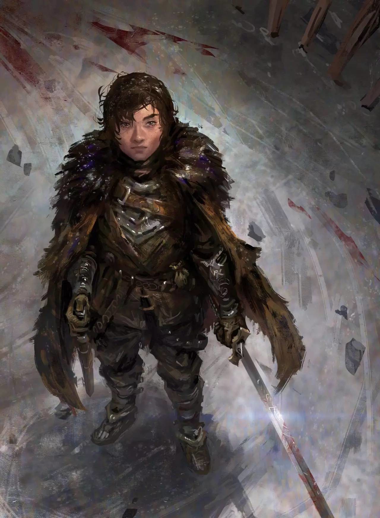 又酷又狂野的人物插画,插画狂野