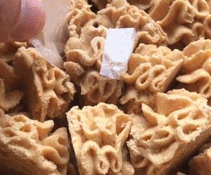 榴莲味儿的曲奇,有榴莲味的榴莲饼