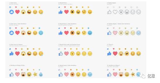 facebook表情,facebook自定义表情包