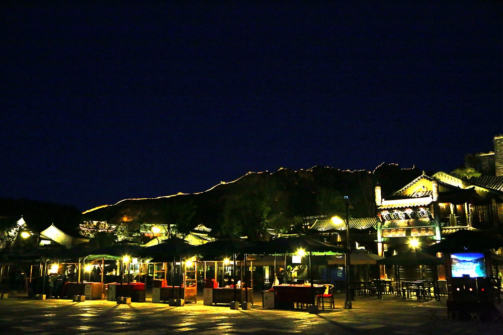 古镇风景古北水镇,记录旅游足迹古北水镇