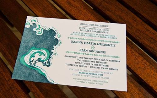 分享你们的婚礼请柬,简单一点的婚礼请柬文字