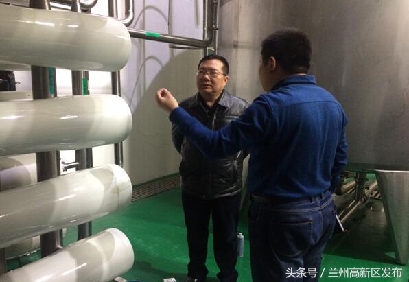 彭铖一行调研兰州中富容器有限公司